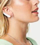 Kingsley Ryan Stud Earrings In Sterling Silver With Chain Link Drop