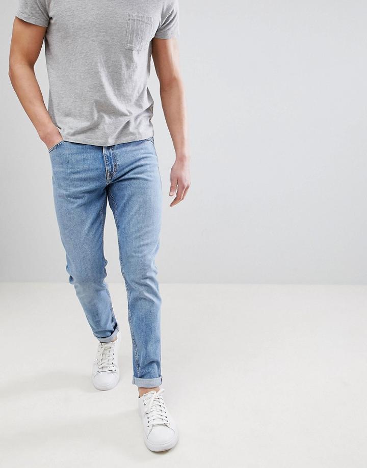 Weekday Sunday Dust Blue Jeans - Blue