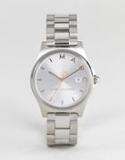 Marc Jacobs Mj3583 Henry Bracelet Watch In Silver 36mm - Silver