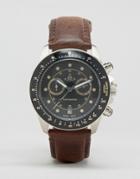 Vivienne Westwood Brown Leather Strap Watch - Brown