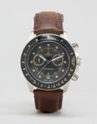 Vivienne Westwood Brown Leather Strap Watch - Brown