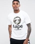 Aape By A Bathing Ape T-shirt With Logo - White