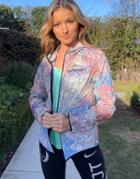 Nike Running Trail Windrunner Jacket In Print-multi