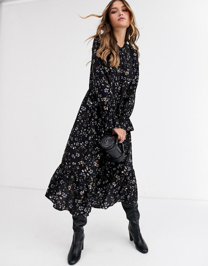 Vero Moda Ditsy Floral Maxi Smock Dress
