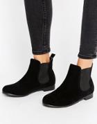 Truffle Collection Flat Chelsea Boot - Black