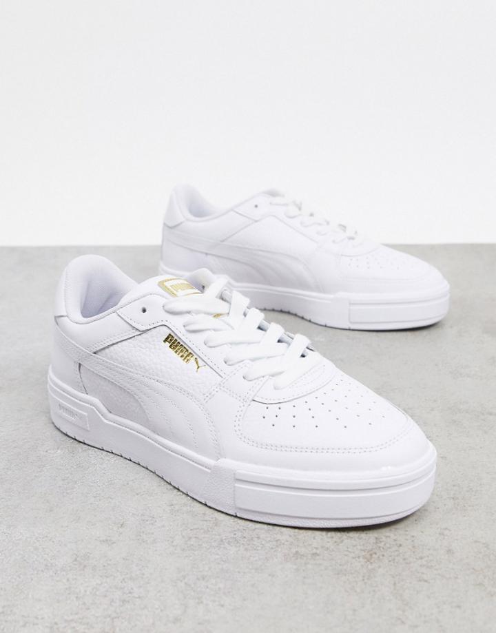 Puma Ca Pro Sneakers In Triple White