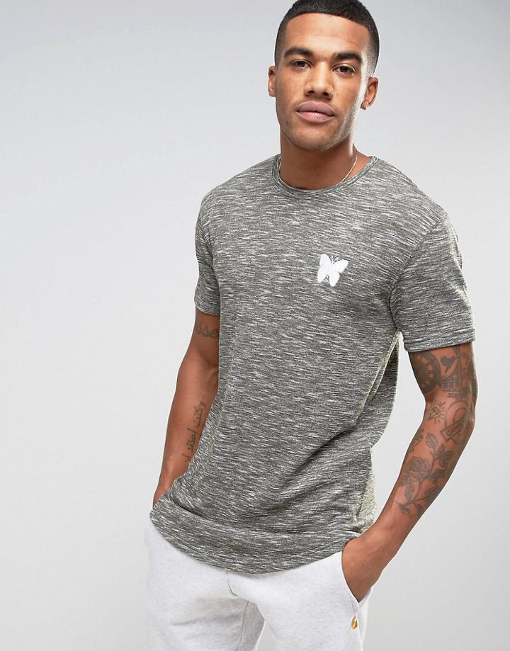 Good For Nothing T-shirt In Marl - Gray