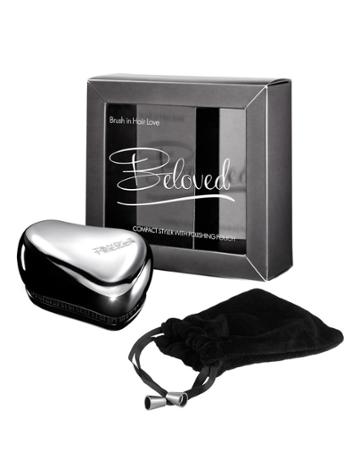 Tangle Teezer Chrome Compact Detangling Brush