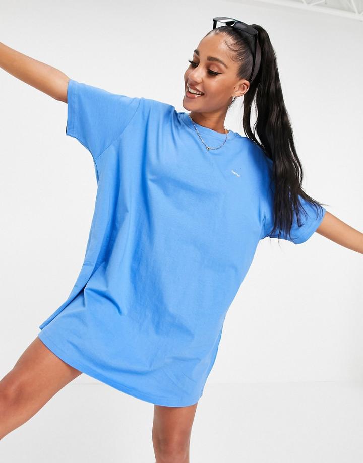Night Addict Electric Blue T-shirt Dress-blues