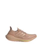 Adidas Running Ultraboost 21 Sneakers In Sand-yellow