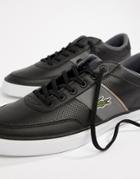 Lacoste Court Master 318 1 Sneakers In Black