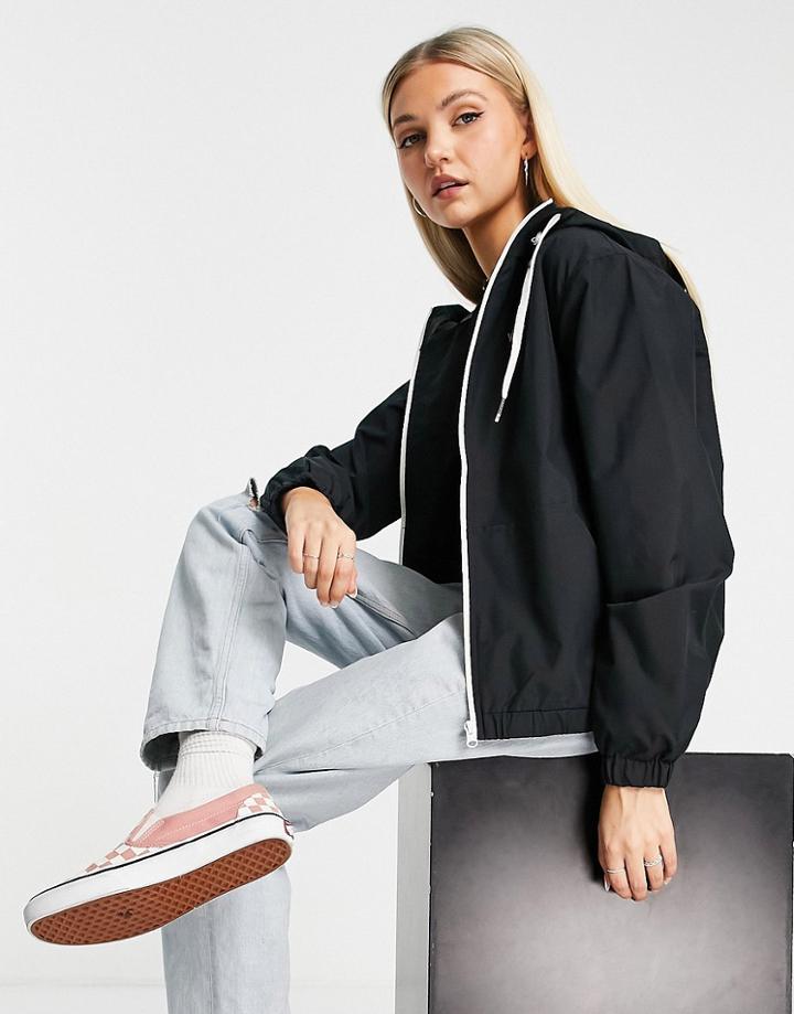 Vans Appear Hooded Jacket In Black