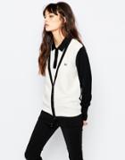 Fred Perry Color Block Knit Cardigan - Black