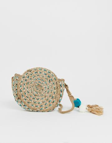 America & Beyond Small Round Bag - Tan