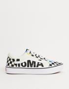 Vans X Moma Comfycush Old Skool Hi-top Sneakers In Multi