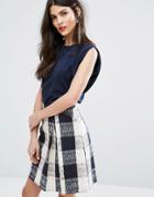 Max & Co Duecento Jersey Spot Top - Multi