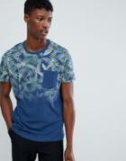 Jack & Jones Originals T-shirt With Fade Print - Navy