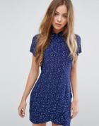 Rolla's Midnight Bones High Neck Dress - Multi