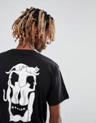 Rip'n'dip Nerm Skull T-shirt In Black - Black