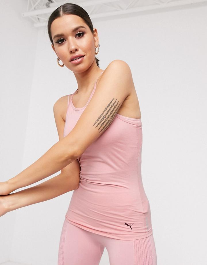 Puma Studio Tank In Pink