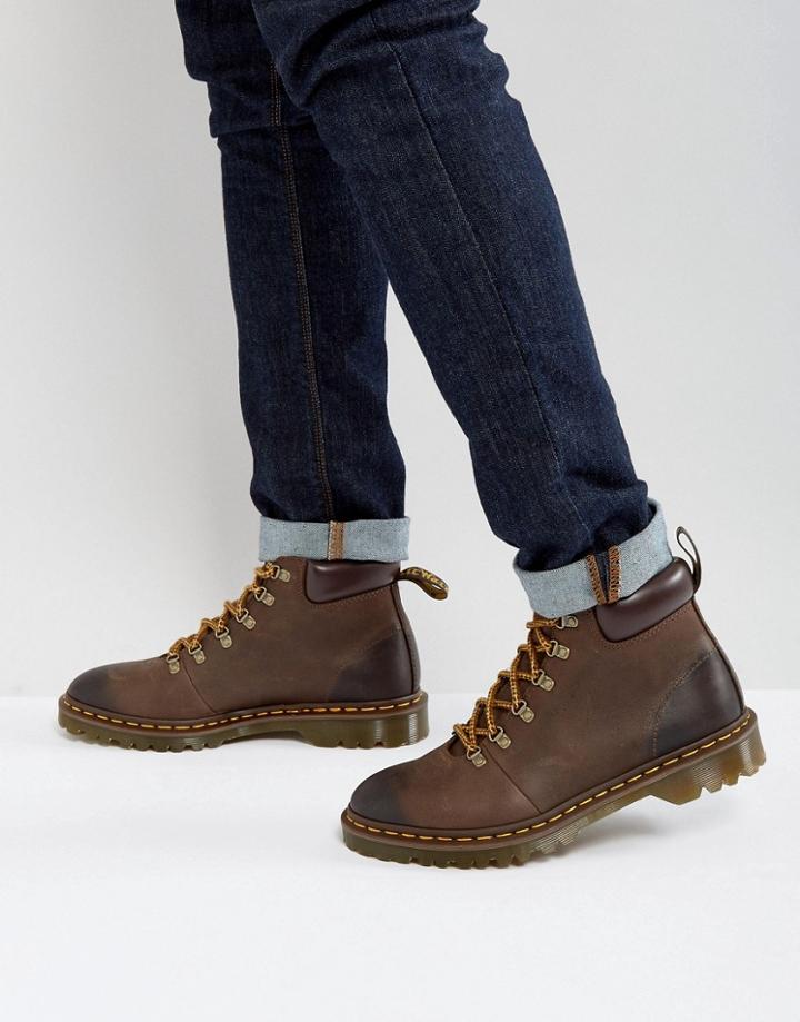 Dr Martens Elmer Hiking Boots - Brown