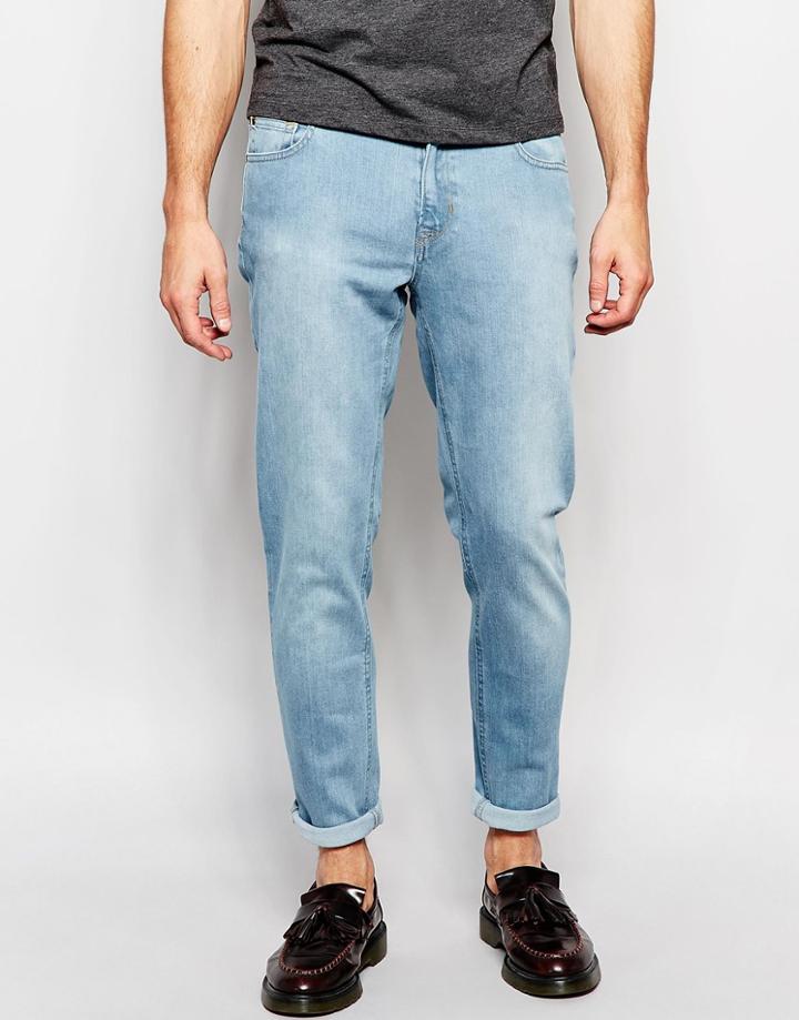 Hoxton Denim Light Wash Skinny Skinny Jean - Blue