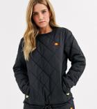 Ellesse Sweatshirt In Quilting Two-piece-black