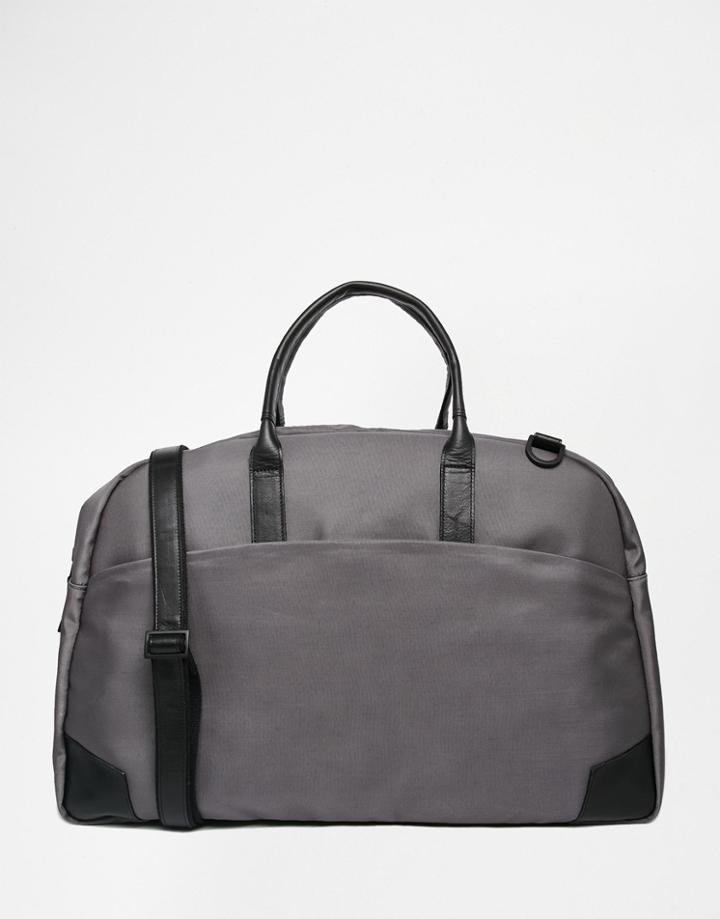 Royal Republiq Galactic Explorer Carryall With Leather Trims - Black