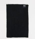 Reclaimed Vintage Inspired Ribbed Snood With Rv Logo Tab In Black