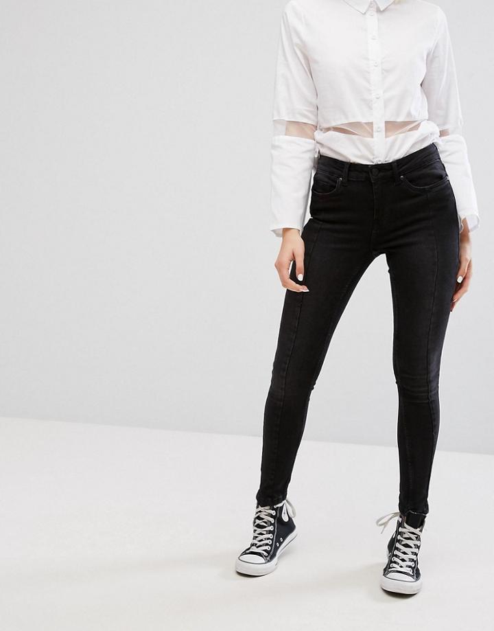 Noisy May Skinny Jeans - Black