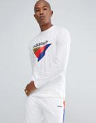 Adidas Originals St Petersburg Pack Anichkov Long Sleeve T-shirt In White Bs2258 - White