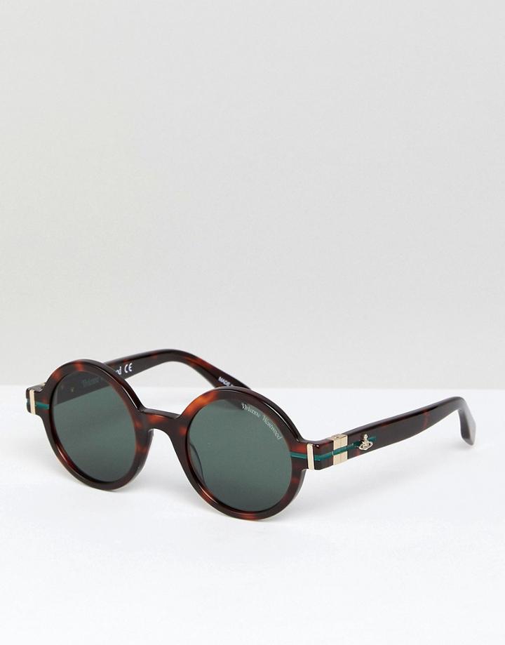 Vivienne Westwood Round Sunglasses - Brown