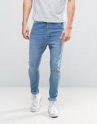 Illusive London Super Skinny Jeans Blue - Blue