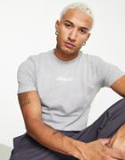 Ellesse T-shirt With Logo In Gray-grey