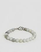 Seven London Marbled Beaded Bracelet Exclusive To Asos - Gray