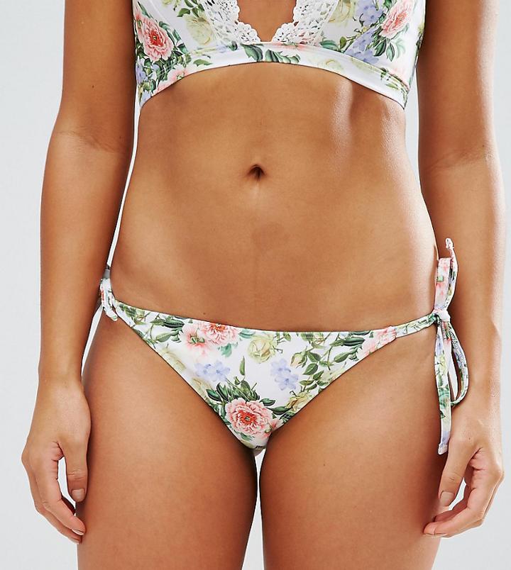 Peek & Beau Floral Bikini Bottom - Multi