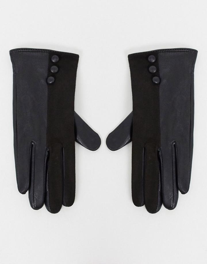 Boardmans Leather Gloves In Black