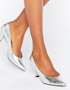 Asos Sahar Heels - Silver