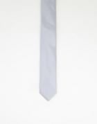Gianni Feraud Wedding Plain Satin Tie In Gray