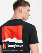 Berghaus Skyline Lhotse T-shirt In Black