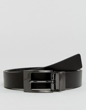 Moss London Reversible Belt - Black