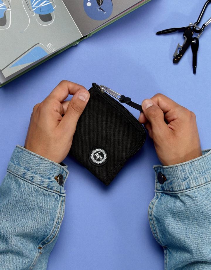 Hype Card Holder In Black - Black