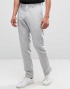 Selected Linen Pants - Gray