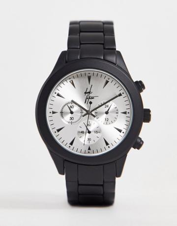 Asos Dark Future Watch In Matte Black