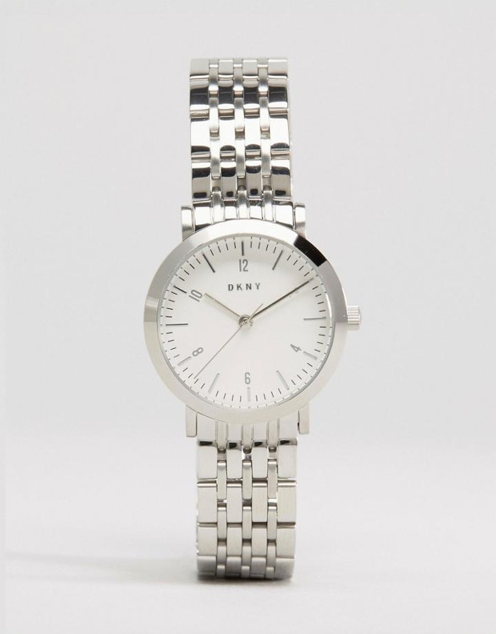 Dkny Silver Minetta Bracelet Watch Ny2509 - Silver