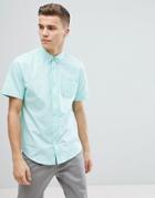D-struct Basic Oxford Short Sleeve Shirt - Green