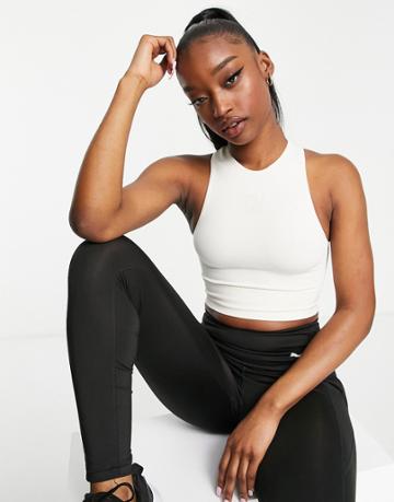 Puma Infuse Evoknit Top In Off White