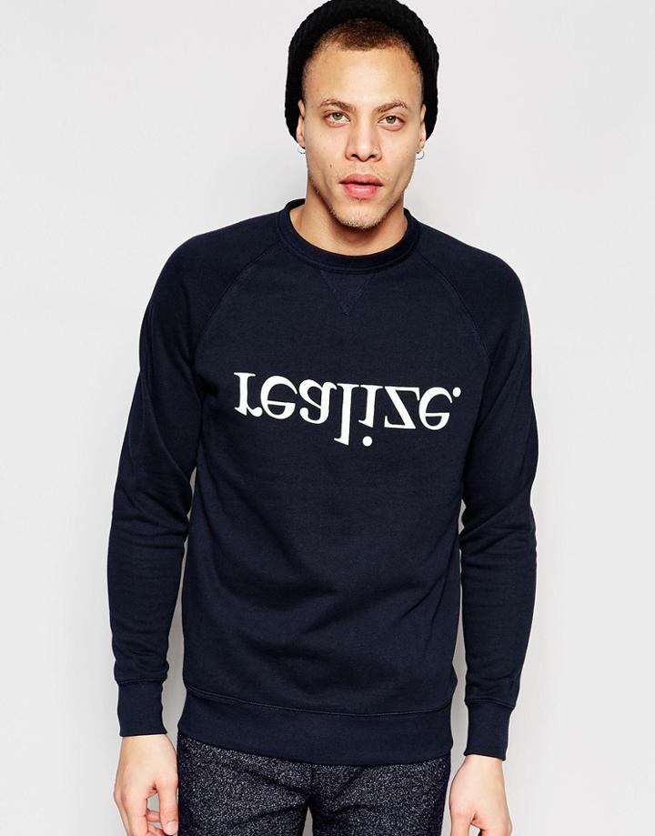 Wood Wood Hester Sweatshirt Realize - Blue
