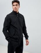 Burton Menswear Harrington Jacket In Black - Black