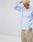 Carharrt Wip Stripe Shirt With Embroidered Logo - Multi